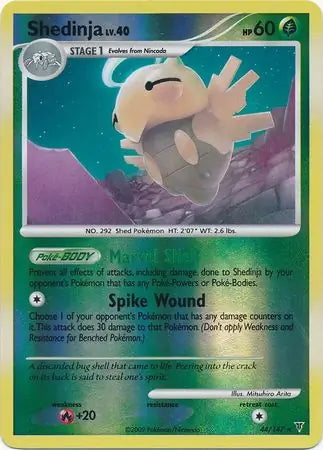 Supreme Victors Shedinja #44/147 reverse holo